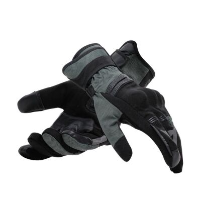 Dainese TEYDE GTX adventure-cestovní rukavice černé/zelené vel.L